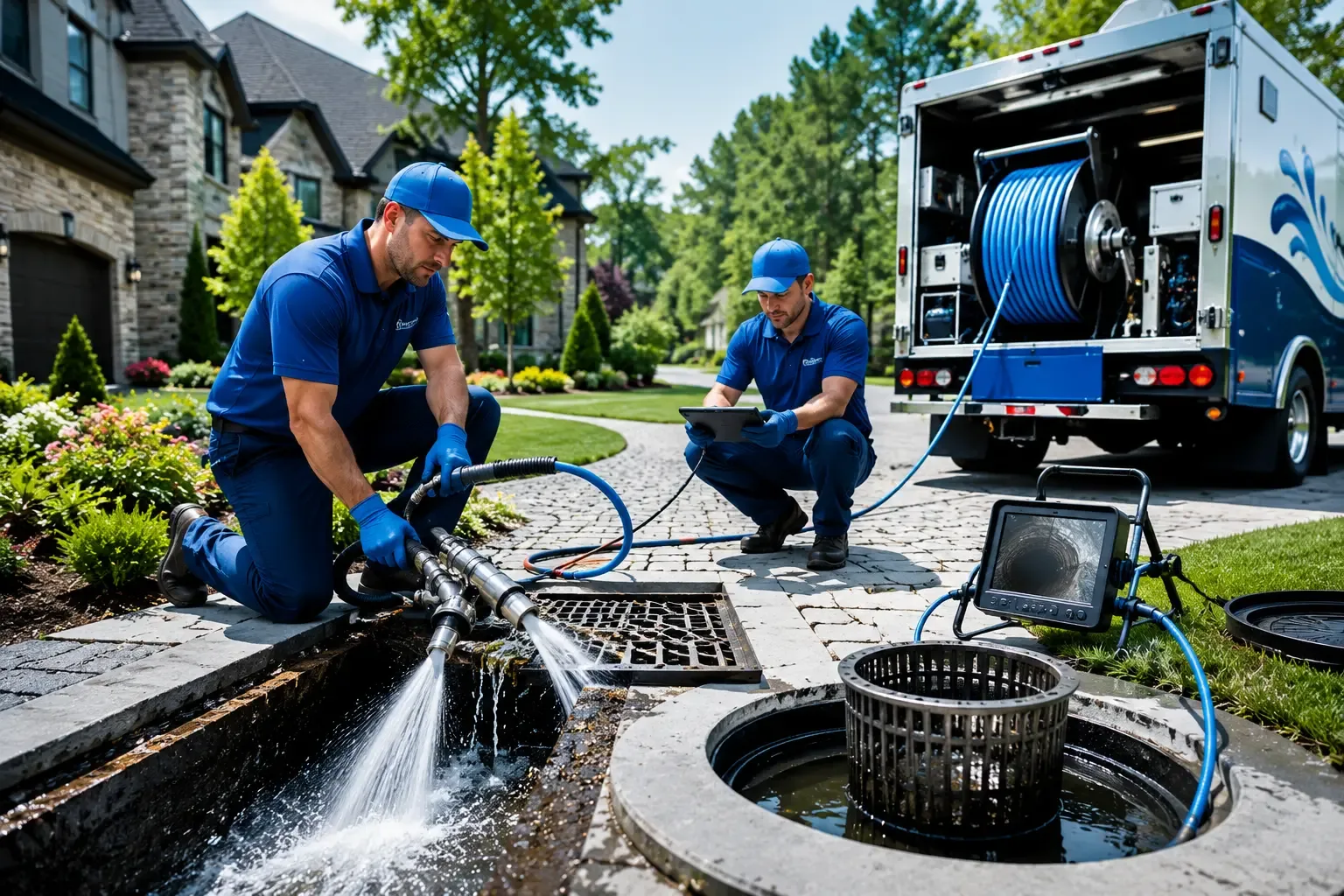 Local outdoor drain cleaning professionals in Belgium, WI